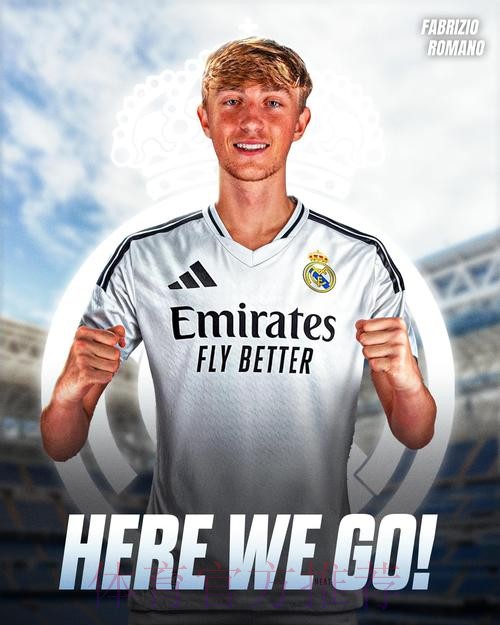 罗马诺:皇马将签中卫怀森 支付5000万镑解约金